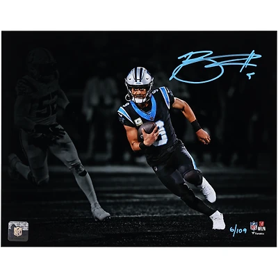 Bryce Young Carolina Panthers Autographed 11" x 14" Spotlight Photograph - Limited Edition of 109
