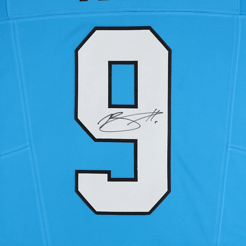 Bryce Young Carolina Panthers Autographed Blue Alternate Nike Vapor F.U.S.E. Limited Jersey  