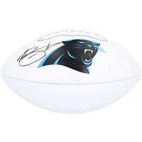 Ballon de football Franklin White Panel autographié par Bryce Young des Carolina Panthers