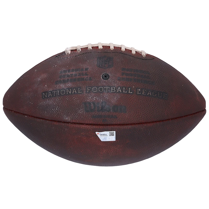 Bryce Young Carolina Panthers Autographed Game-Used Football vs. Tennessee Titans on November 26, 2023 with Multiple Inscriptions - #109