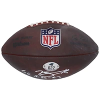 Ballon de football américain dédicacé par Bryce Young, Carolina Panthers, lors du match contre les Tennessee Titans le 26 novembre 2023, avec plusieurs inscriptions - n° 22