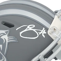 Bryce Young Carolina Panthers Autographed Riddell Slate Speed Mini Helmet