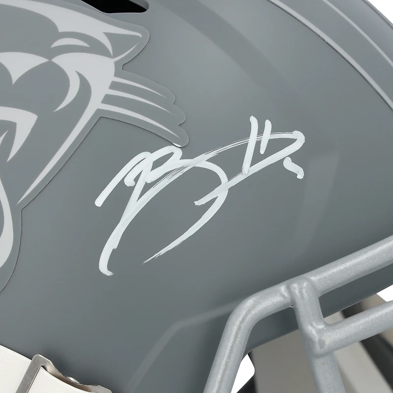 Réplique du casque Riddell Slate Speed ​​autographié par Bryce Young des Carolina Panthers