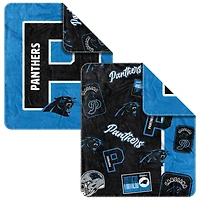 Couverture tissée Dream Weave Carolina Panthers 50" x 60"