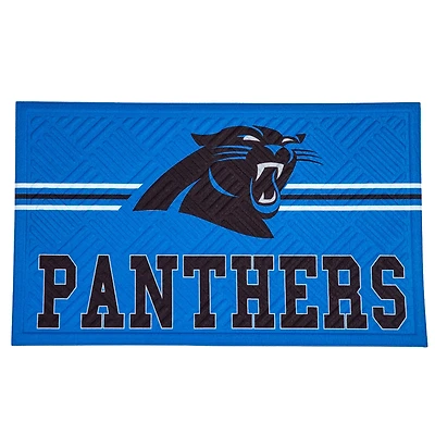 Paillasson en relief des Panthers de la Caroline