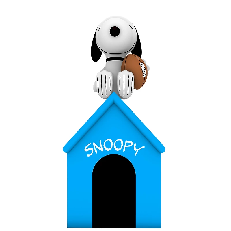 Niche gonflable Snoopy des Panthers de la Caroline