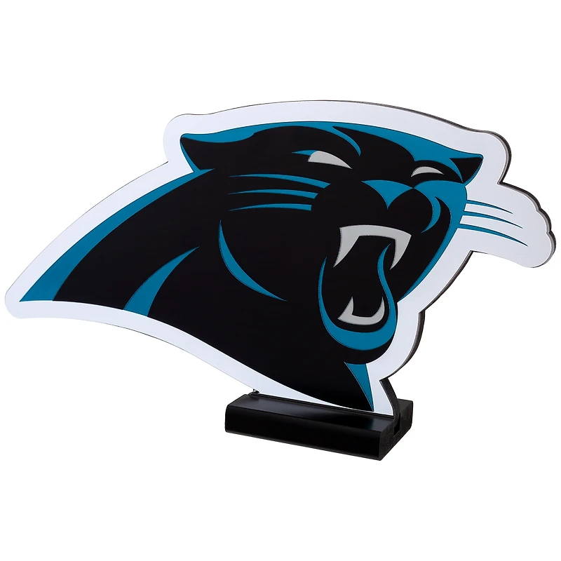 Lumière LED Infinity avec logo des Carolina Panthers
