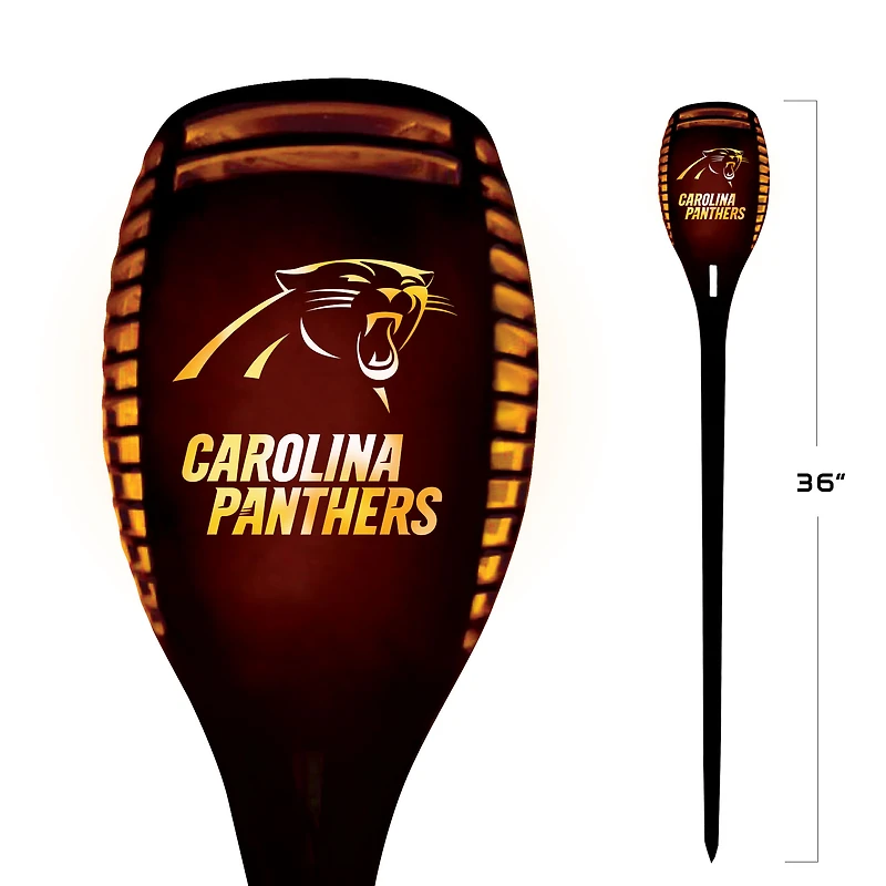 Carolina Panthers LED Solar Torch
