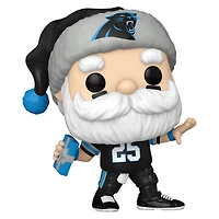 Figurine en vinyle exclusive Fanatics 2024 du Père Noël des Carolina Panthers Funko Pop!