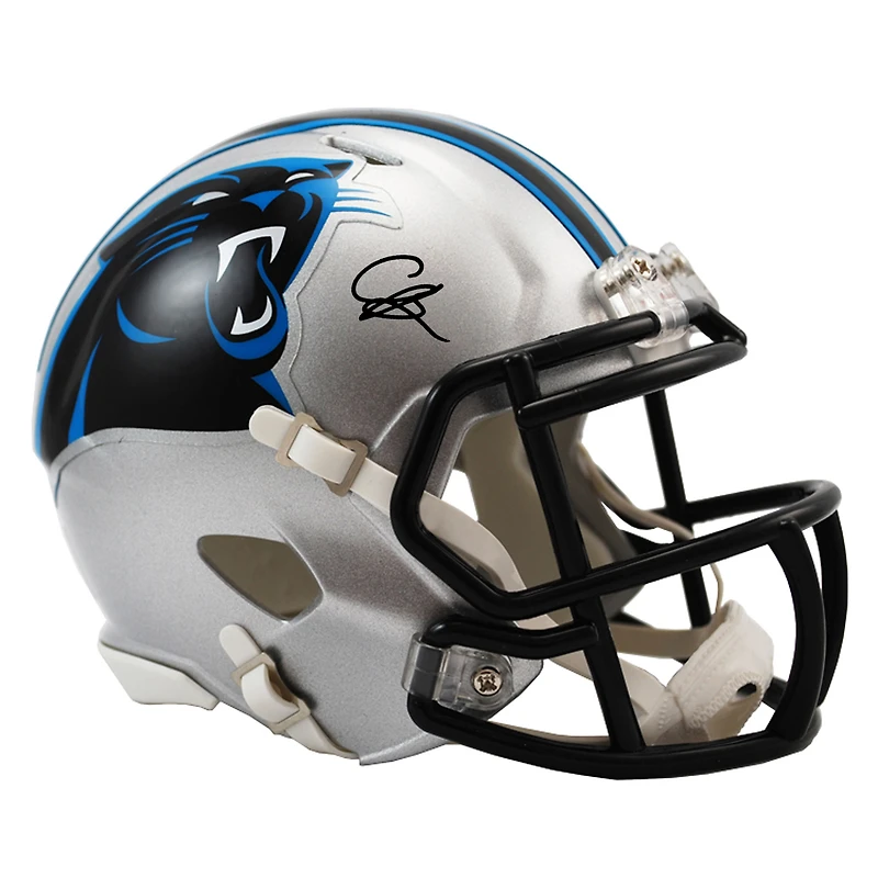 Chris Brazzell II Team TBD Casque Riddell Speed Mini autographié