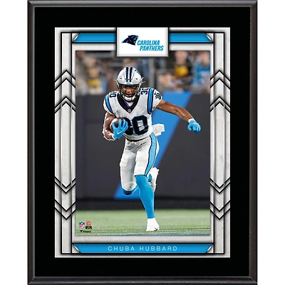Chuba Hubbard Carolina Panthers 10.5" x 13" Sublimated Player Plaque