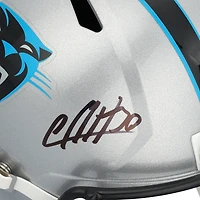 Chuba Hubbard Carolina Panthers Autographed Riddell Speed Replica Helmet