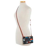 Dooney & Bourke Carolina Panthers Top Zip Crossbody Purse
