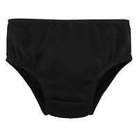Girls Toddler Black Carolina Panthers Cheer Captain Dress with Bloomers