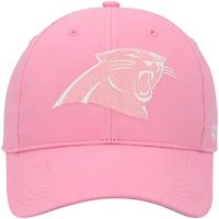 Girls Youth '47 Pink Carolina Panthers Rose MVP Adjustable Hat