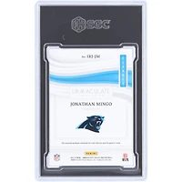 Jonathan Mingo Carolina Panthers 2023 Panini Immaculate Collection Tri-Color Relic #IRJ-JM #7/10 SGC Authenticated 9.5 Rookie Card 