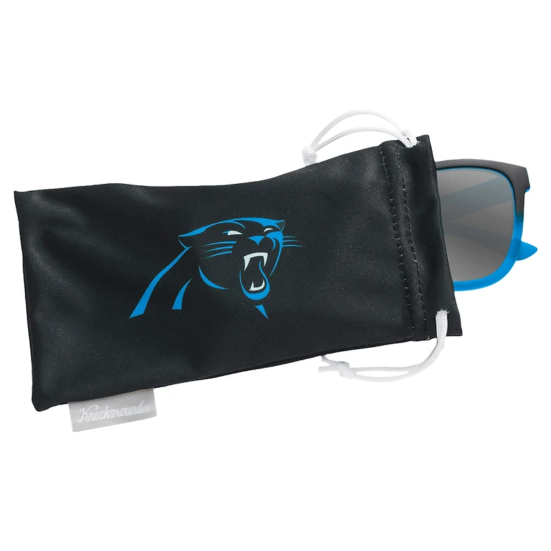 Lunettes de soleil de sport haut de gamme Knockaround Carolina Panthers