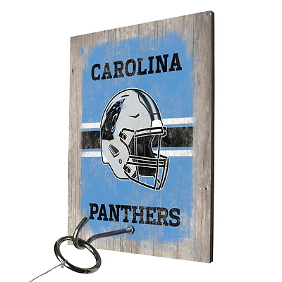Jeu de lancer d'anneaux des Carolina Panthers avec logos