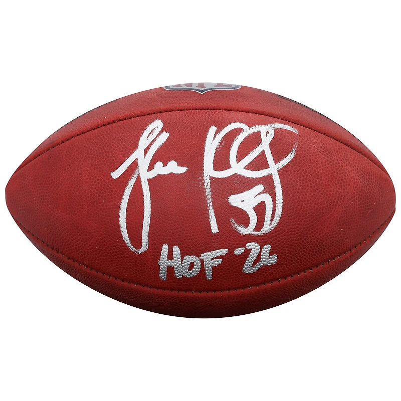 Luke Kuechly Carolina Panthers Autographed Duke Full Color Football with "HOF 26" Inscription