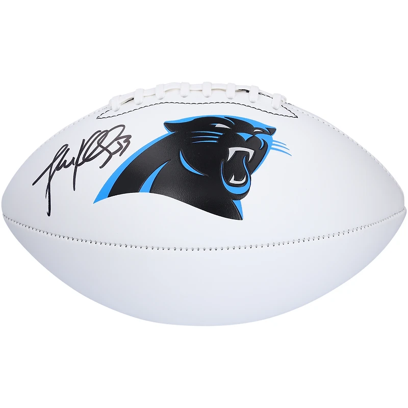 Luke Kuechly Carolina Panthers Autographed Franklin White Panel Football