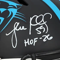 Luke Kuechly Carolina Panthers Autographed Riddell 2022 Alternate Speed Replica Helmet with "HOF 26" Inscription