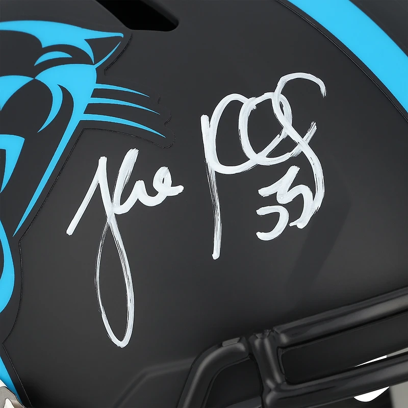 Luke Kuechly Carolina Panthers Autographed Riddell 2022 Alternate Speed Replica Helmet