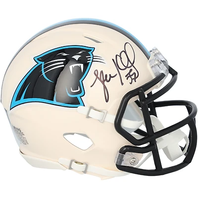 Luke Kuechly Carolina Panthers Autographed Riddell Retro Speed Mini Helmet