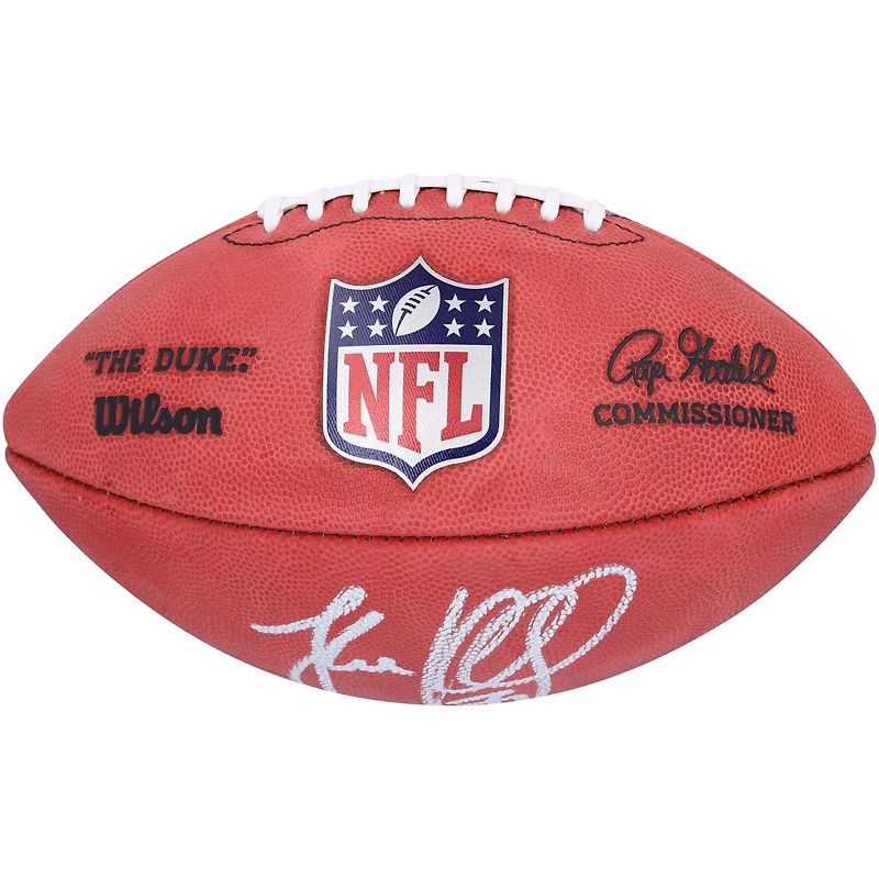 Luke Kuechly Carolina Panthers Autographed Wilson Duke Full Color Football