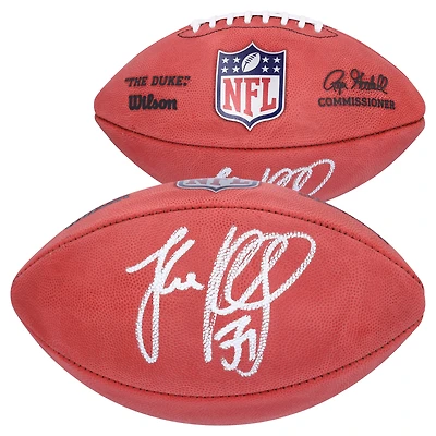 Luke Kuechly Carolina Panthers Autographed Wilson Duke Full Color Football