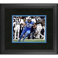 Luke Kuechly Carolina Panthers Framed Autographed 8" x 10" Color Rush Photograph