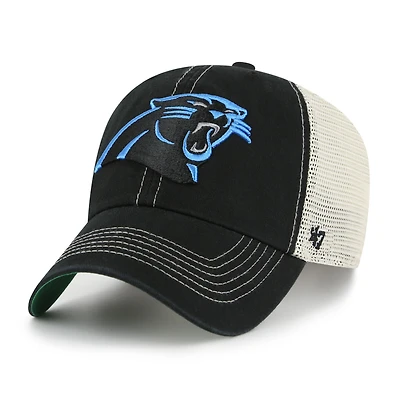 Casquette ajustable « 47 » noire/naturelle des Carolina Panthers pour homme