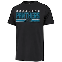 T-shirt rayé de l'équipe des Black Carolina Panthers '47 pour homme