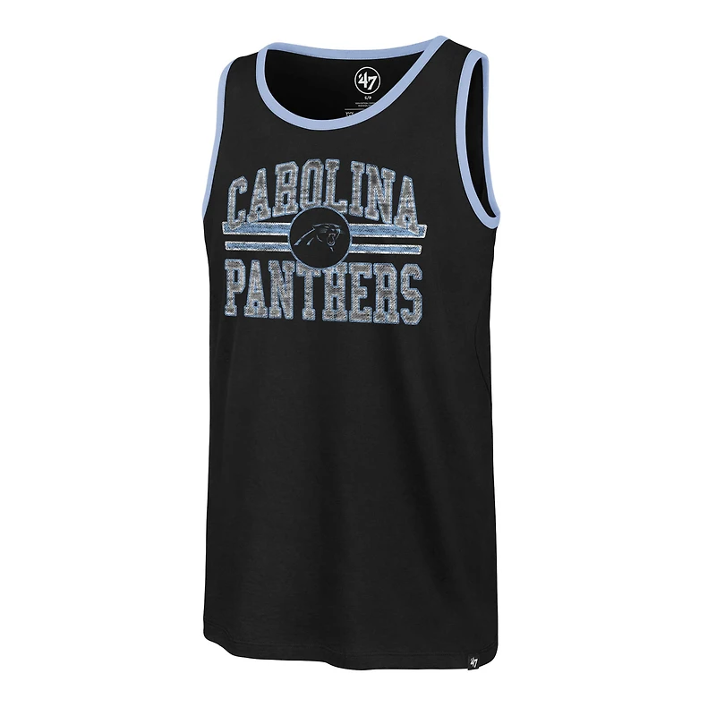 Débardeur pour homme '47 Black Carolina Panthers Winger Franklin