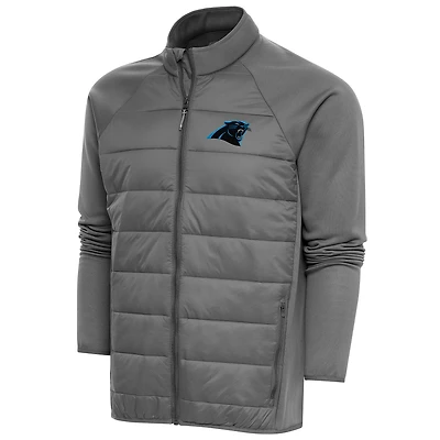 Veste zippée Altitude pour homme Antigua Steel Carolina Panthers