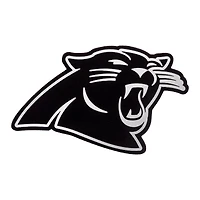 Haut à fermeture éclair quart de tour pour homme, logo métallique des Panthers la Caroline, blanc Antigua