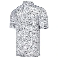 Polo Motion blanc Antigua pour homme des Carolina Panthers