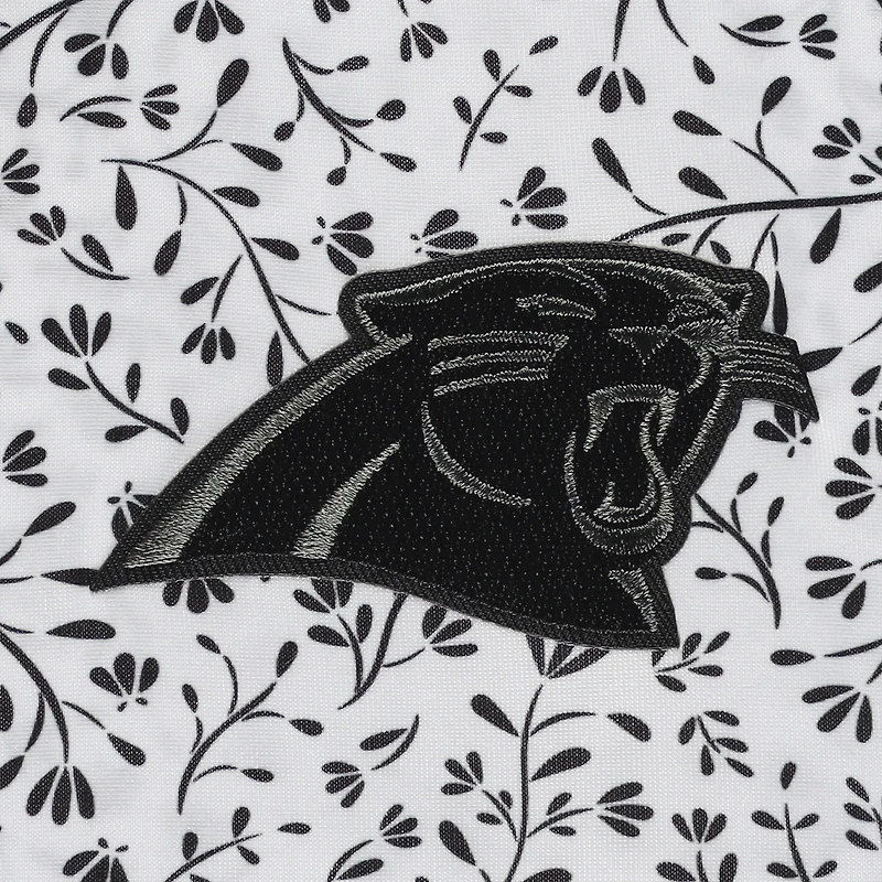 Men's Antigua White Carolina Panthers Motion Polo
