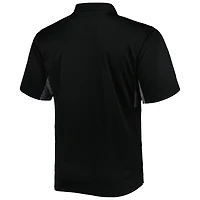 Polo Big & Tall Team Color pour homme Black Carolina Panthers