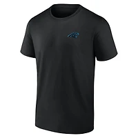 Men's  Black Carolina Panthers Full Range T-Shirt