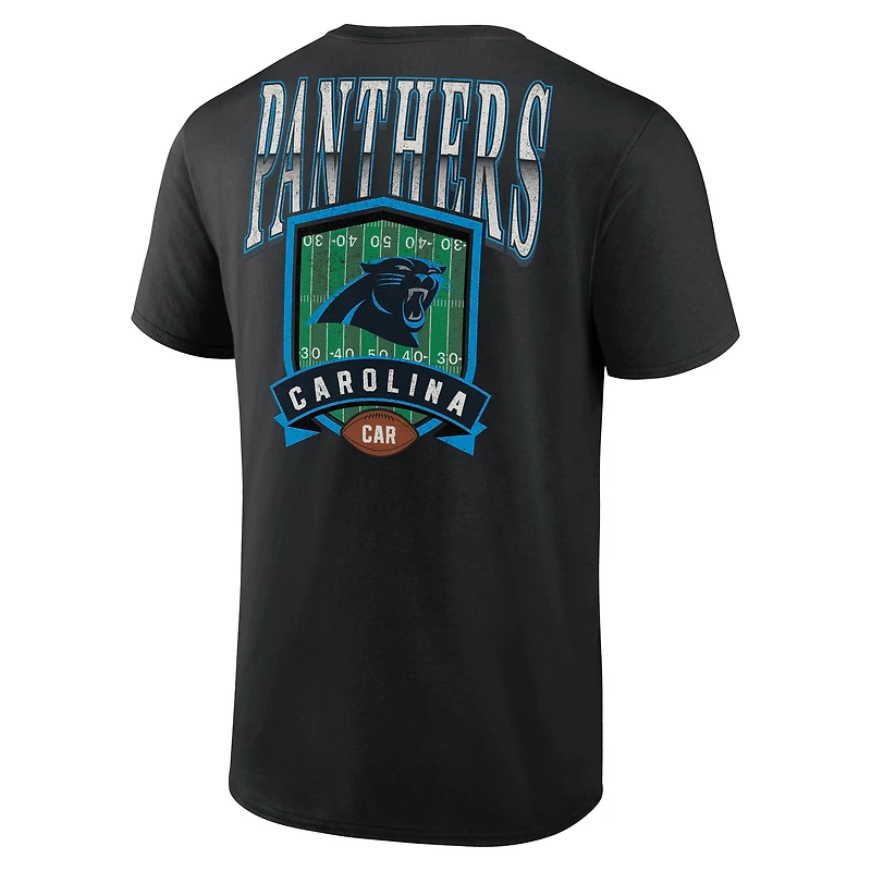 Men's  Black Carolina Panthers Full Range T-Shirt