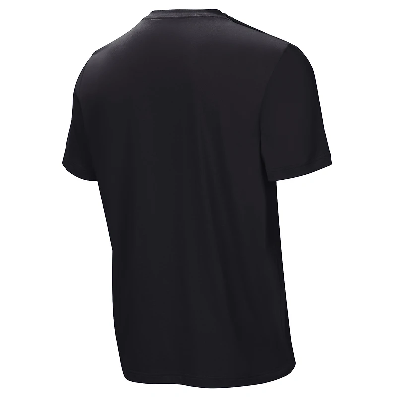 T-shirt adaptatif noir de l'équipe locale des Panthers la Caroline pour hommes