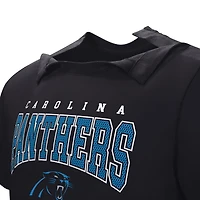 T-shirt adaptatif noir de l'équipe locale des Panthers la Caroline pour hommes