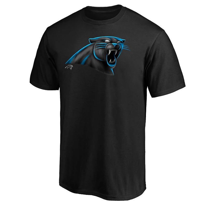 Men's  Black Carolina Panthers Midnight Mascot T-Shirt