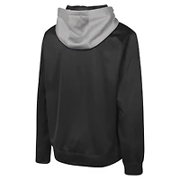 Veste à capuche noire entièrement zippée Replay Fashion Graphic des Panthers de la Caroline pour hommes