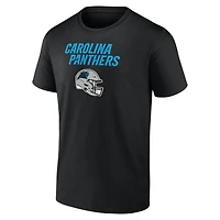 Men's Bryce Young Black Carolina Panthers Team Wordmark Name & Number T-Shirt