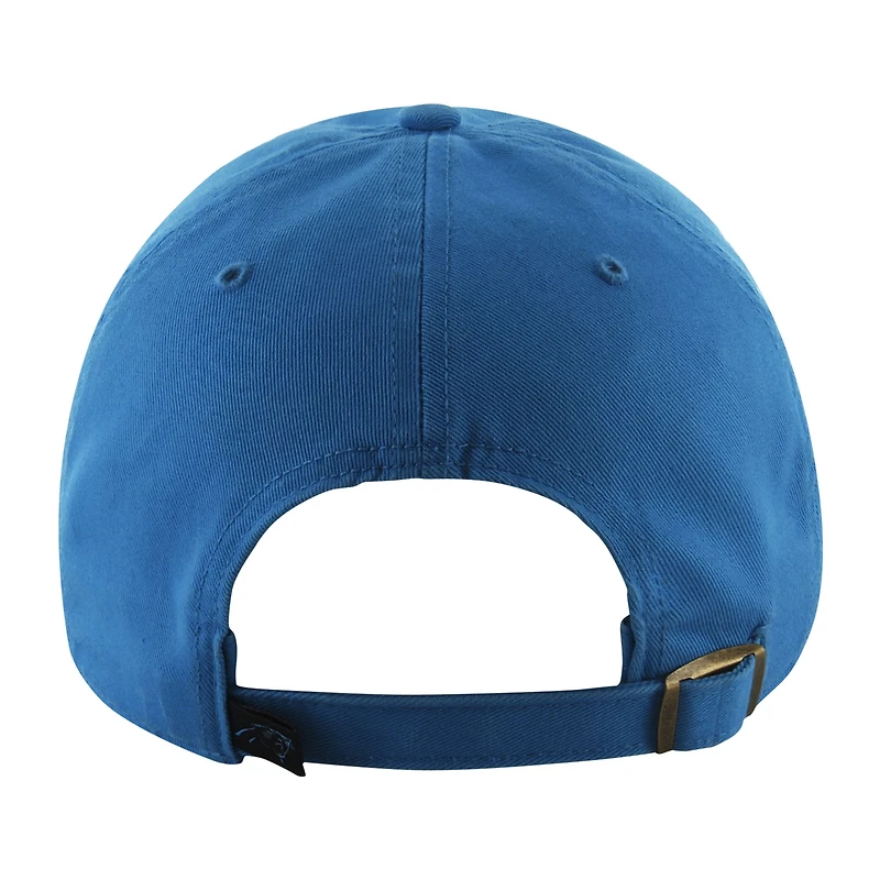 Casquette ajustable pour homme Carolina Panthers '47 Brand Panther Blue Cleanup