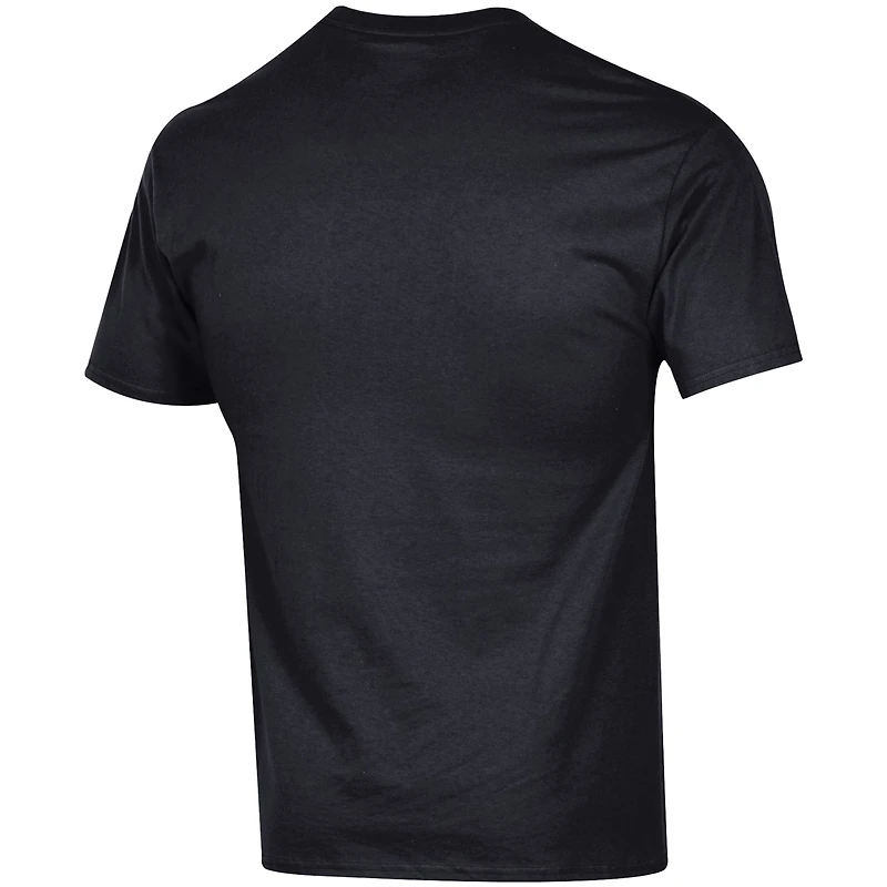 Men's Champion  Black Carolina Panthers Football T-Shirt