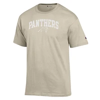 T-shirt Champion Oatmeal Carolina Panthers pour homme