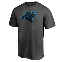 Men's  Charcoal Carolina Panthers Primary Logo T-Shirt