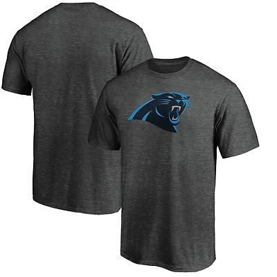 Men's  Charcoal Carolina Panthers Primary Logo T-Shirt